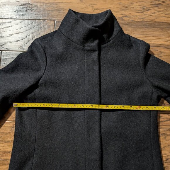 Old Navy funnel neck coat jacket black size XS - Picture 7 of 16